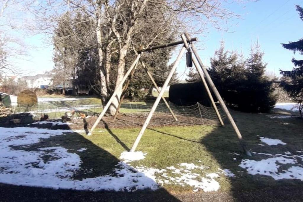 Ferienwohnung Zur Dicken Berta Wolfegg Exterior foto